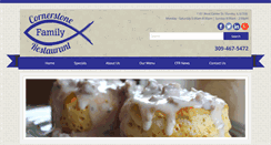 Desktop Screenshot of cornerstone-family-restaurant.com